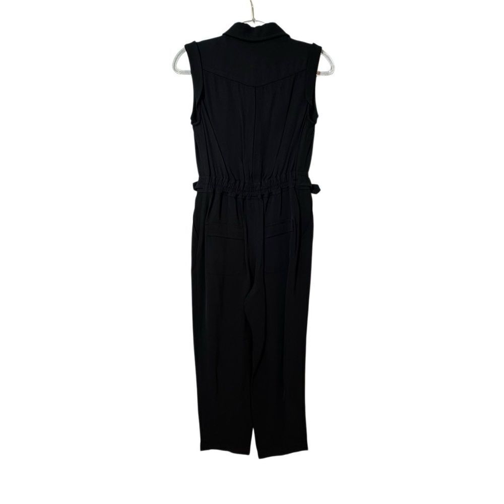 Reiss Abella Utility Sleeveless Jumpsuit In Navy - Picture 9 of 12